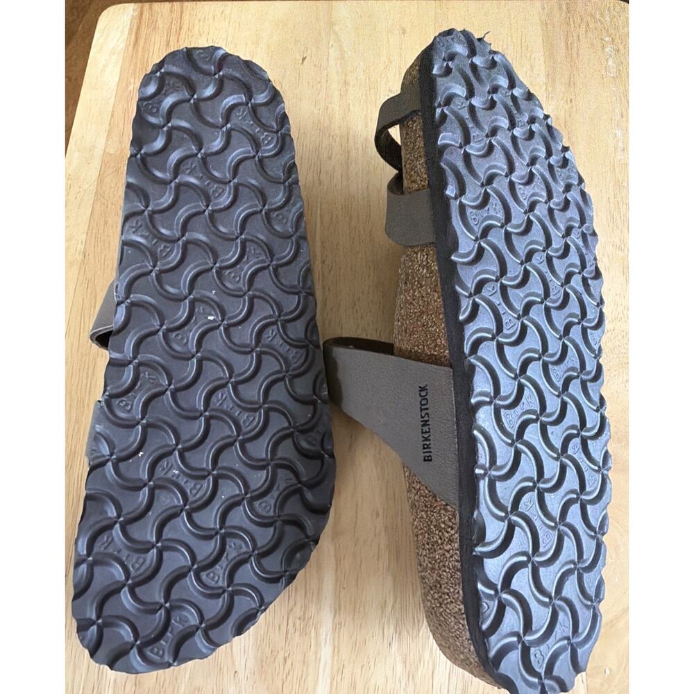 Women's Birkenstock Mayari Birko-Flor Nubuck Sandals, Size 41 Women’s 10/10.5 - Picture 6 of 9